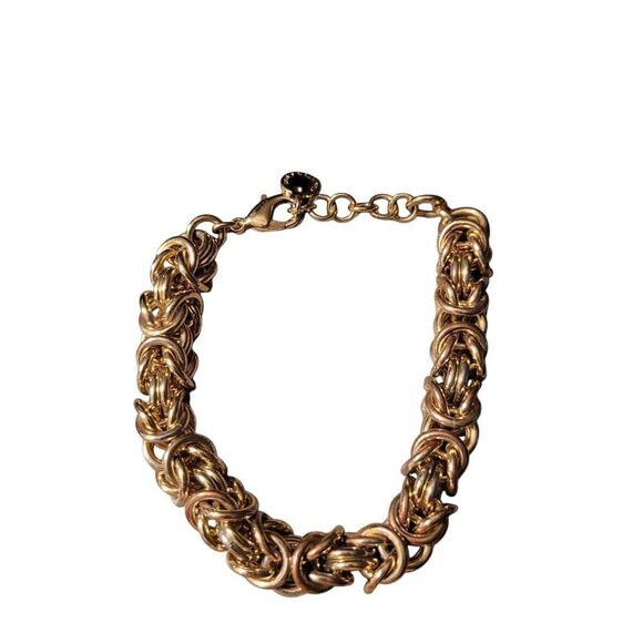 CHARTER CLUB Elegant Gold Chain Bracelet - Picture 1 of 5